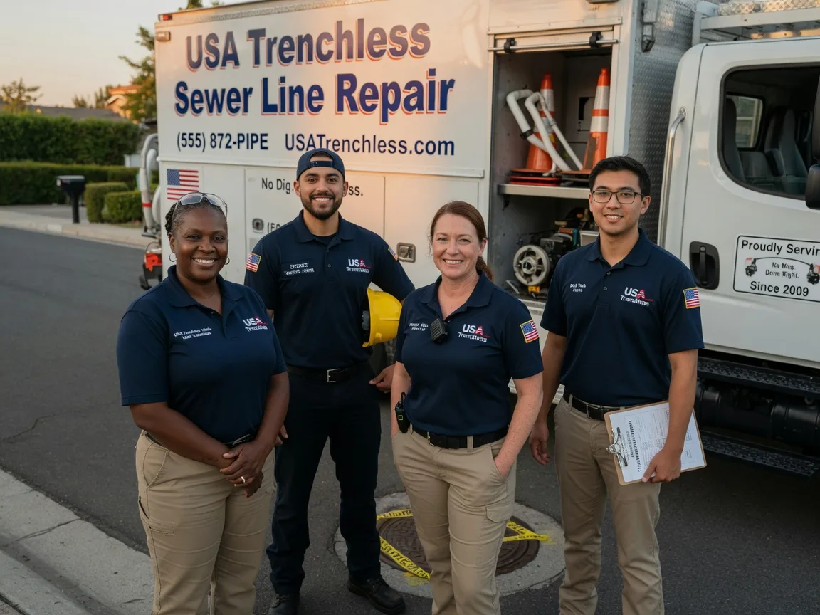 Sewer Line Repair company in Overpeck, OH